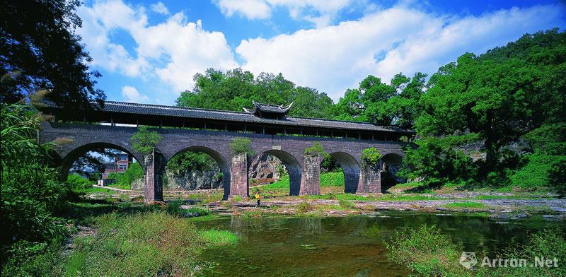 吴卫平作品：052 通州桥，浙江省兰溪县横木镇，始建于清康熙二十五年（1686年）。