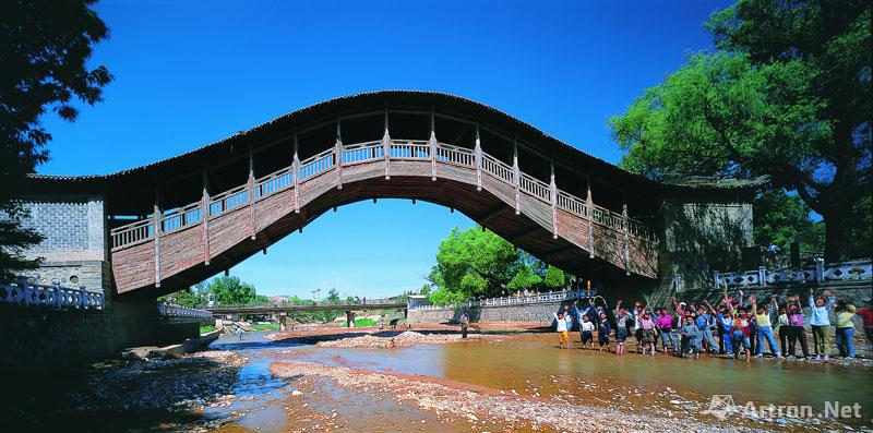 吴卫平作品：148 灞陵桥，甘肃渭源（明洪武1368年）。