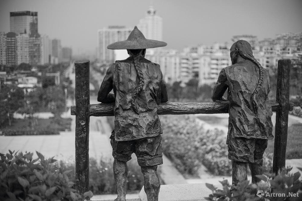 河源客家文化公园：客家六次迁徙雕塑群 Heyuan Hakka Cultural Park: the six Hakka migrations group sculptures（6）