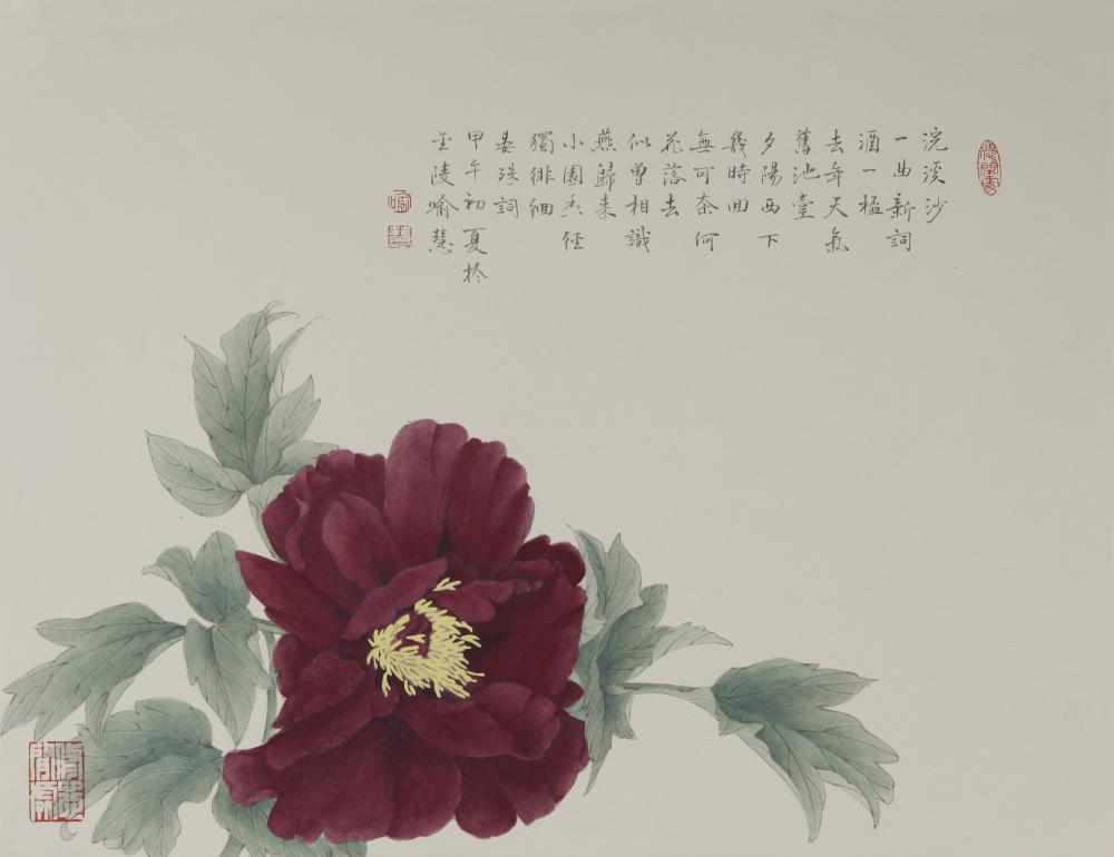 浣溪沙牡丹