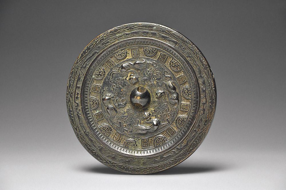 0001 唐 兽纹铜镜