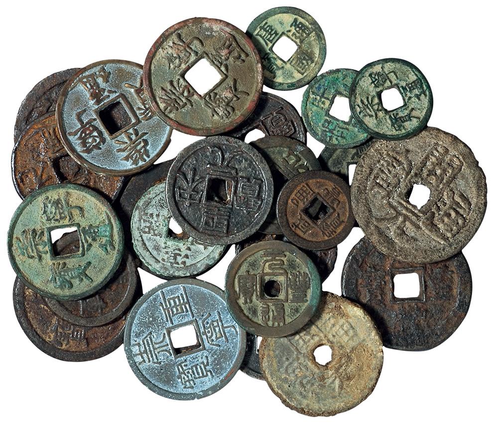 古代钱币图片大全图案图片