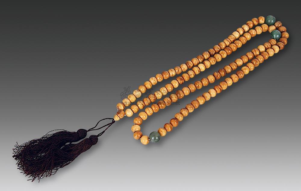 0602 清 虎骨佛珠