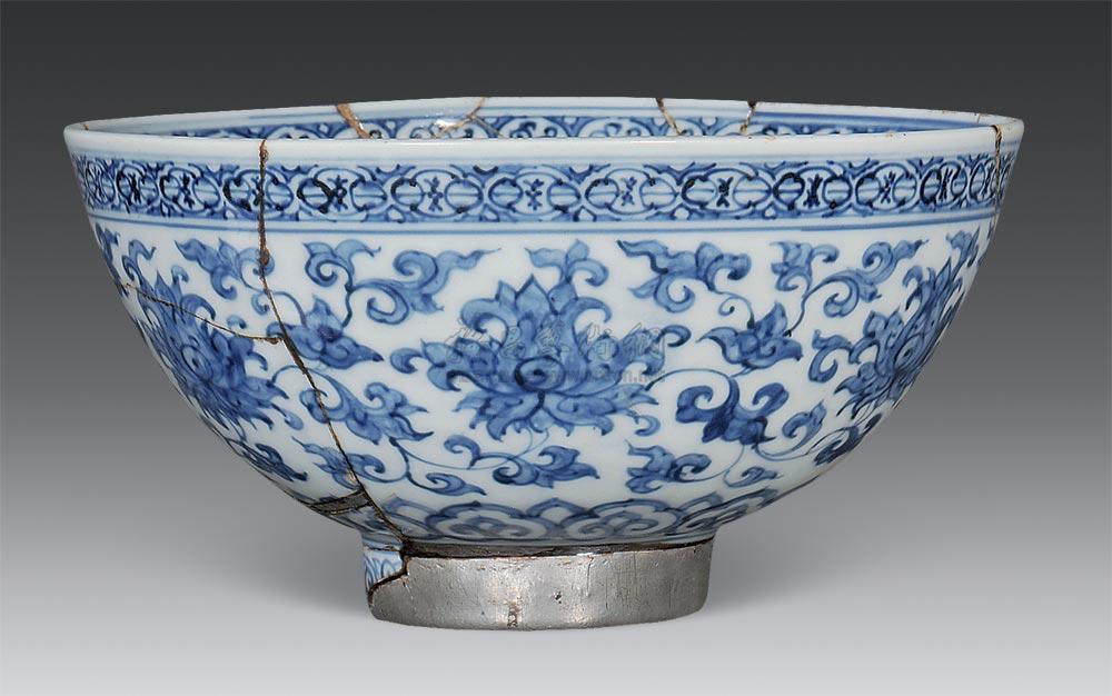 【明正德 青花缠枝莲纹碗】拍卖品_图片_价格_鉴赏_明代青花瓷器_雅昌