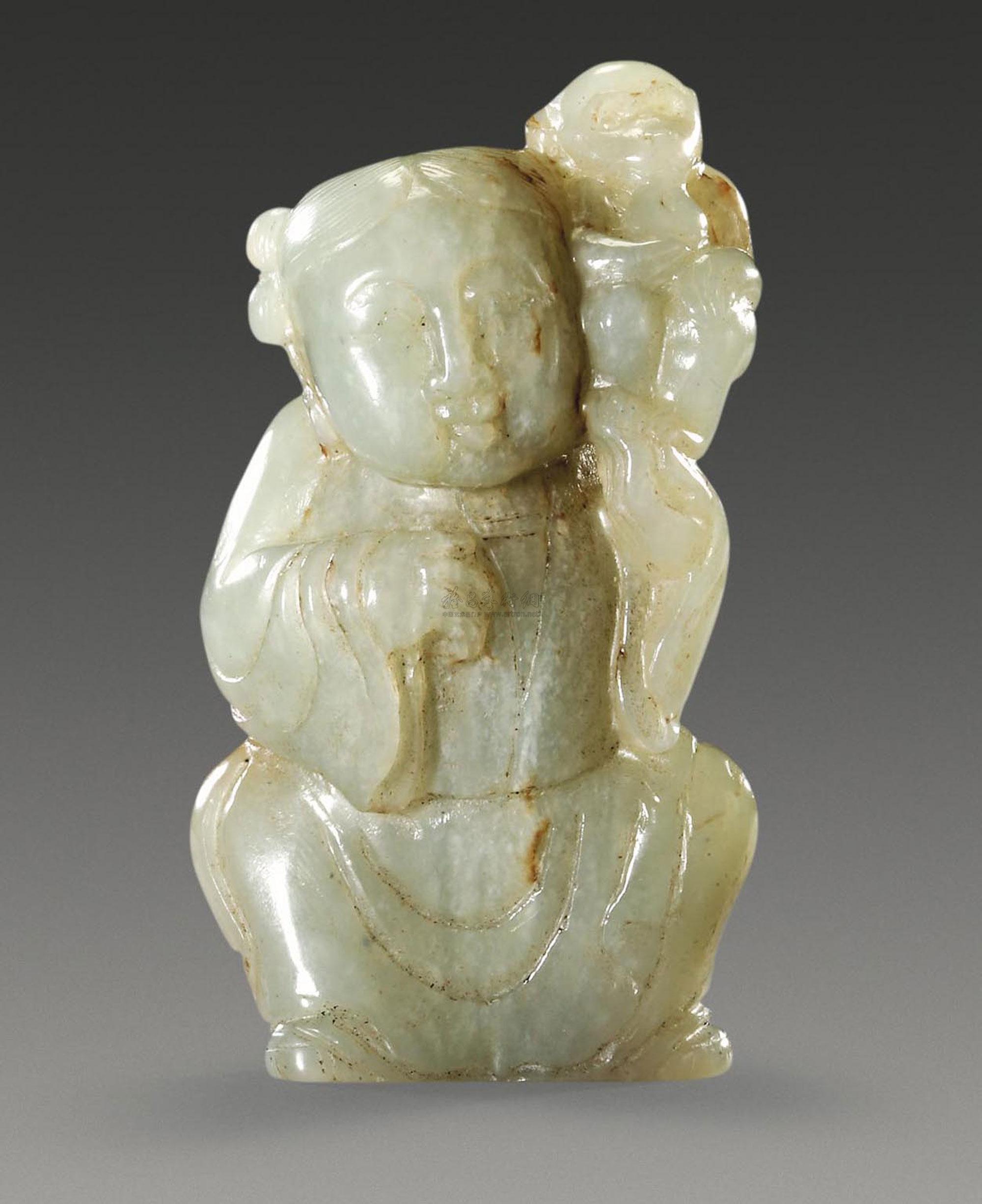 1690 玉雕童子