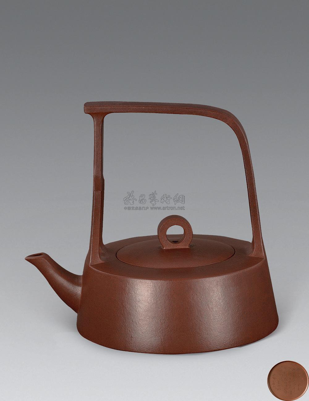 【顾景舟款鹧鸪提梁壶】拍卖品_图片_价格_鉴赏_紫砂_雅昌艺术品拍卖