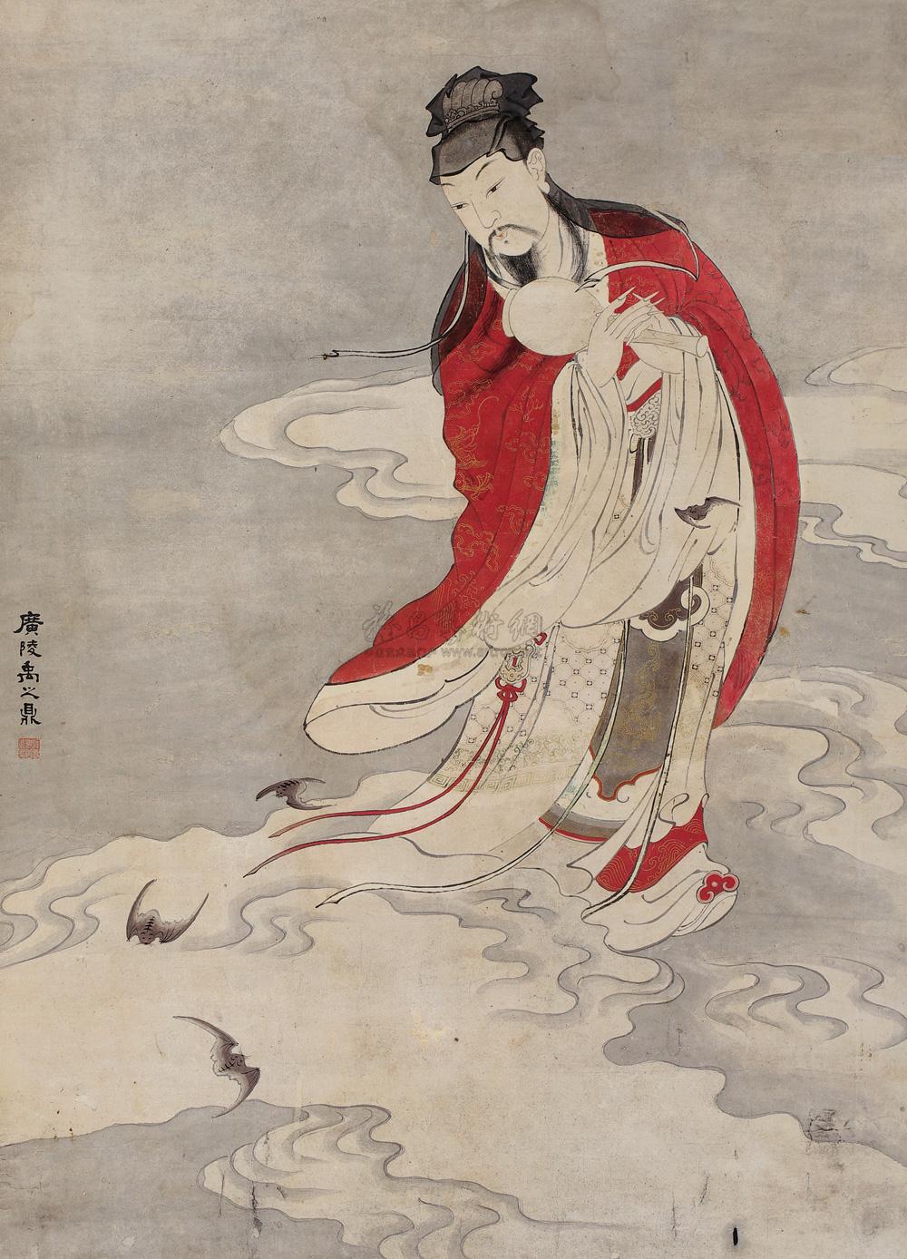 2928 福星高照 立轴 纸本