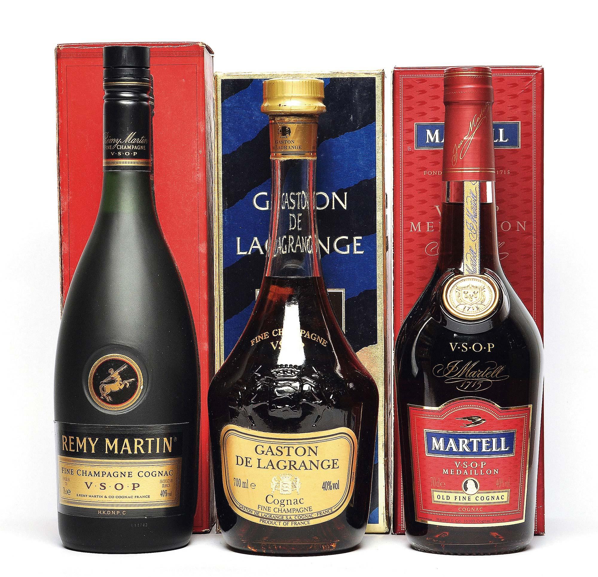 0625 vsop 白兰地三瓶 连原装盒