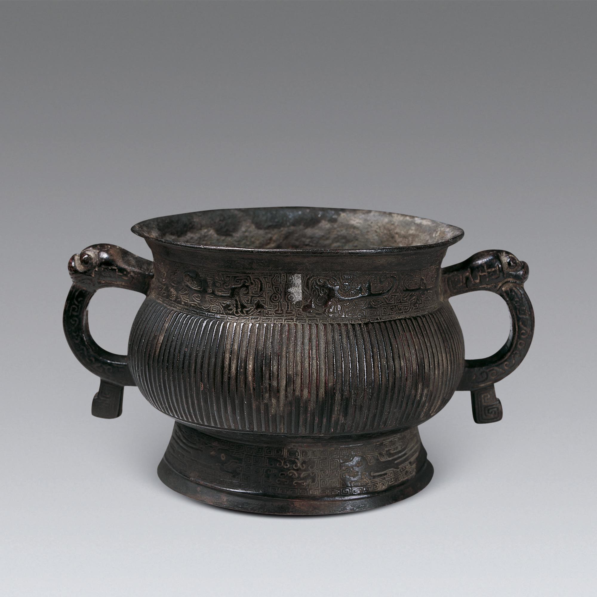 0736 明 簋式铜炉