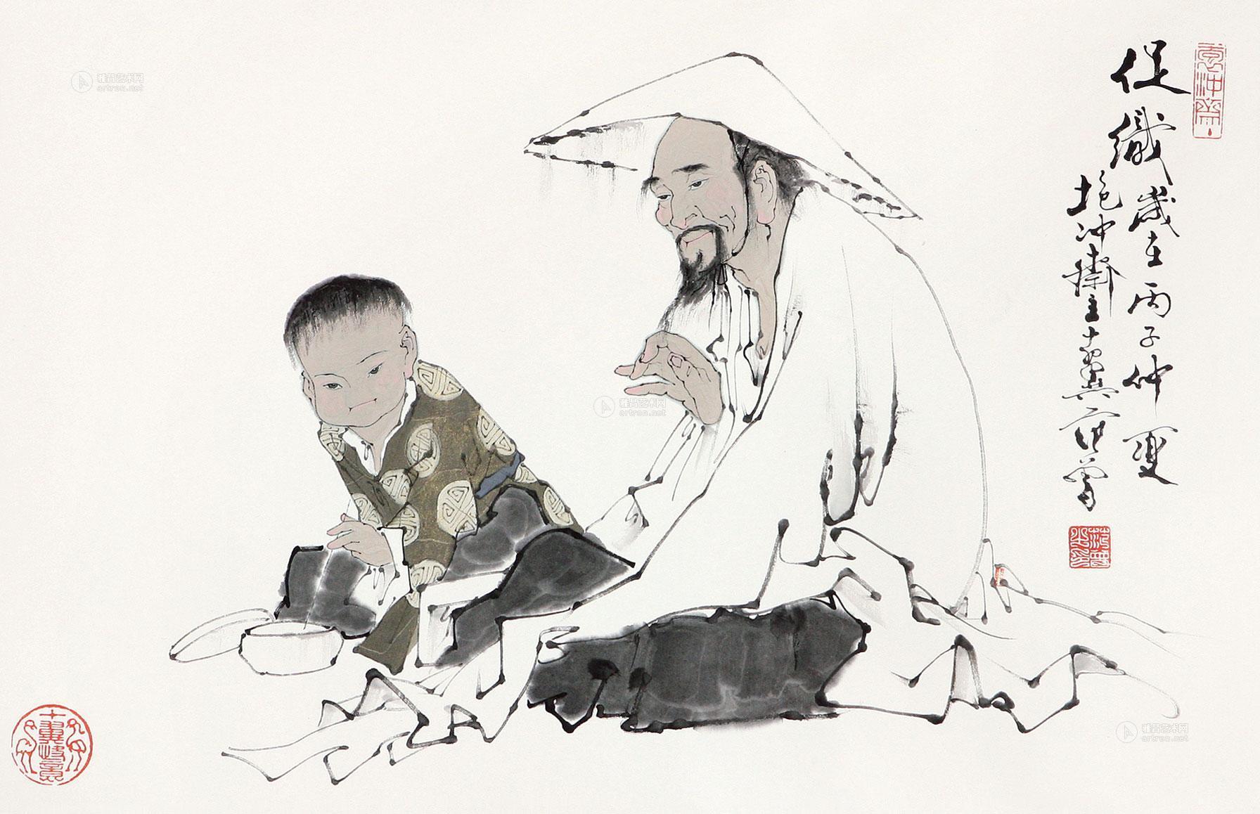 0488 促织图 镜片 纸本