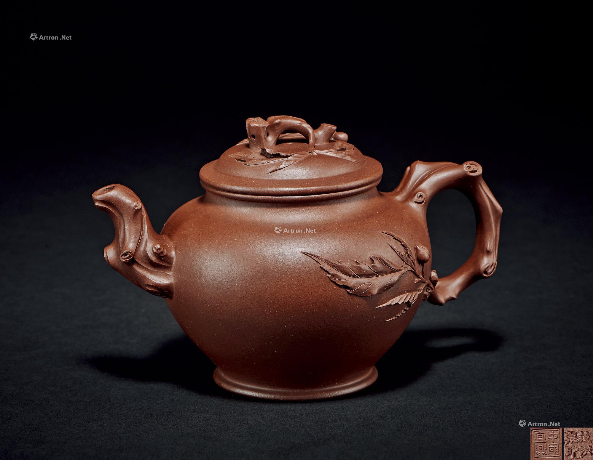 【80年代 范洪泉制报春壶】拍卖品_图片_价格_鉴赏_紫砂_雅昌艺术品