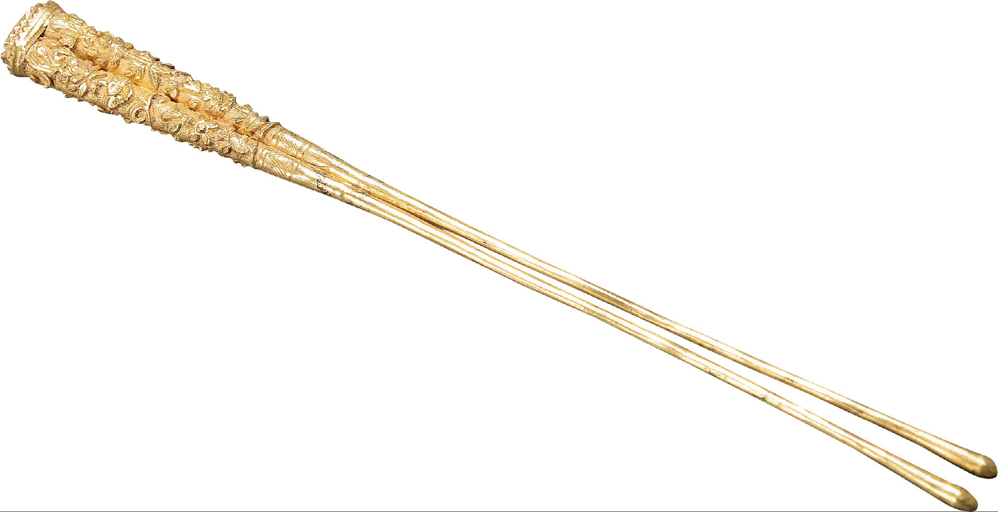 8259a 明 筒花金钗