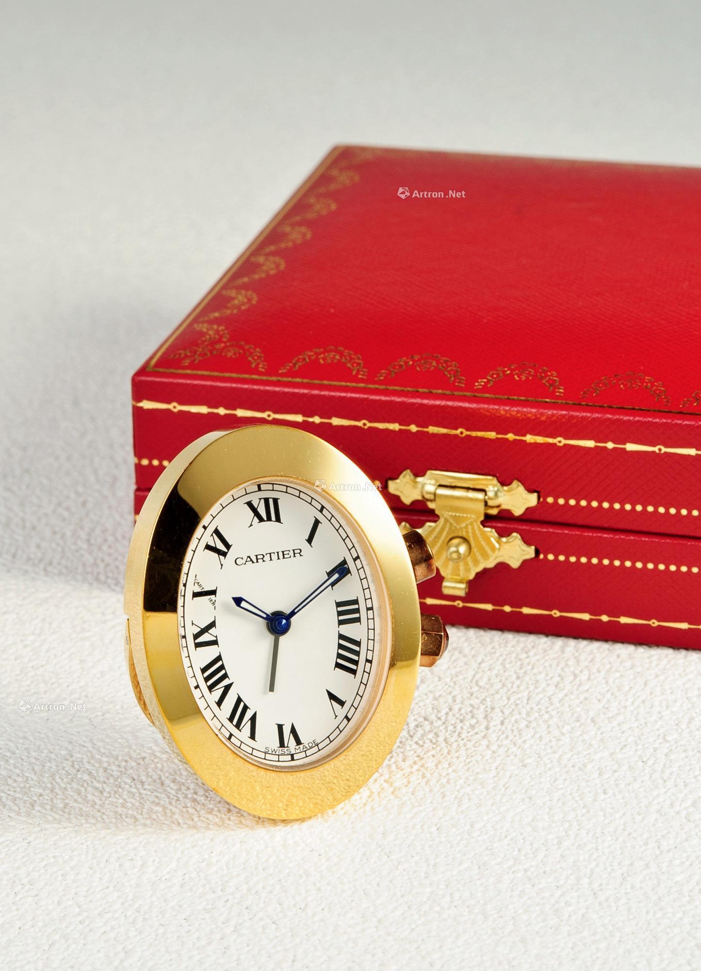 0587 卡地亚 石英机芯闹钟