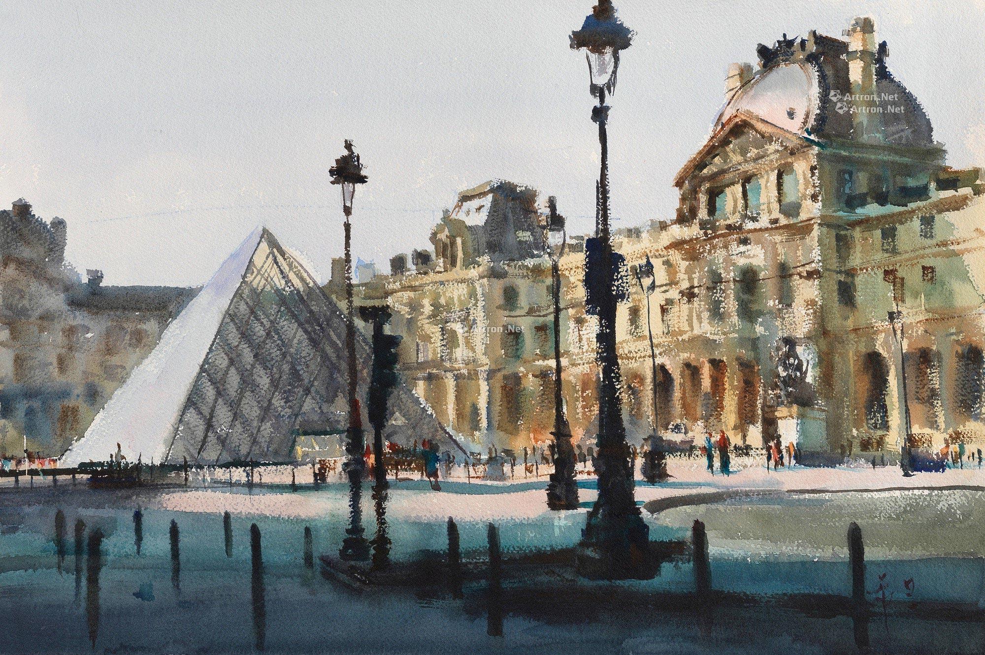 卢浮宫的画作欣赏图片