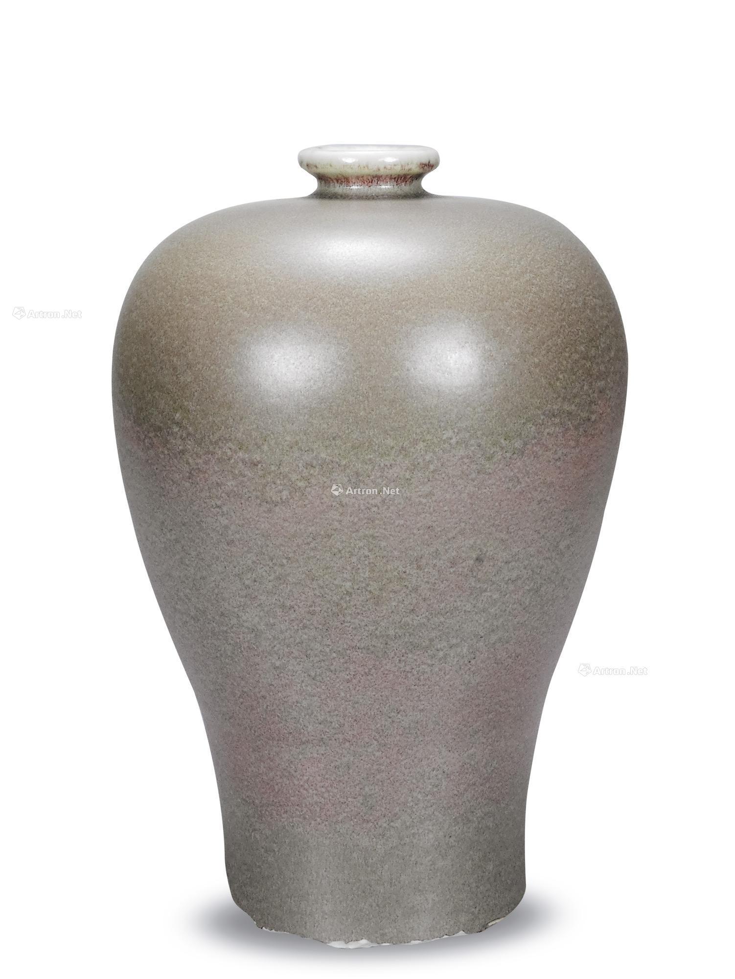 【明宣德 钧窑梅瓶】拍卖品_图片_价格_鉴赏_明代单色釉瓷器_雅昌艺术
