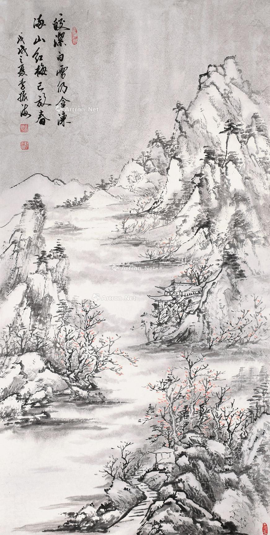 【雪景山水】拍卖品_图片_价格_鉴赏_绘画_雅昌艺术品拍卖网