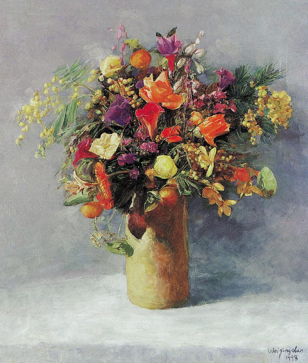 【瓶花】拍卖品_图片_价格_鉴赏_油画_雅昌艺术品拍卖网