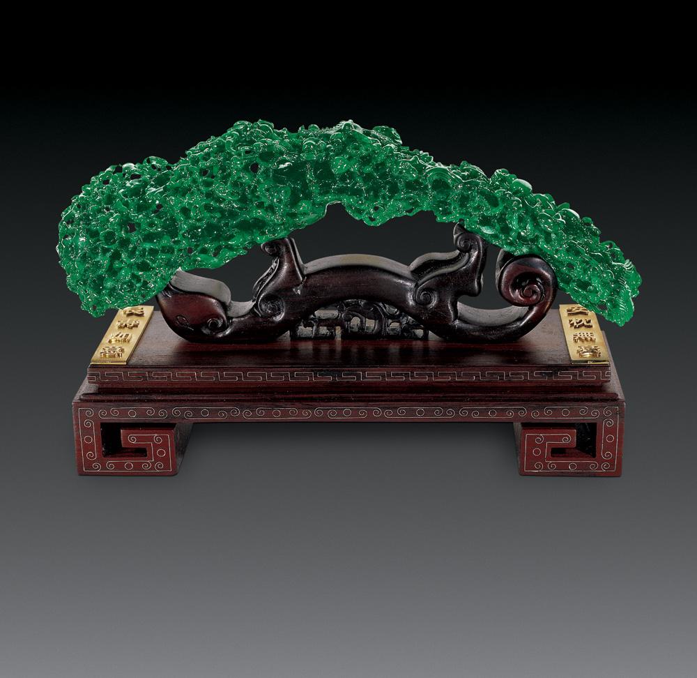 0200 如意翡翠摆件