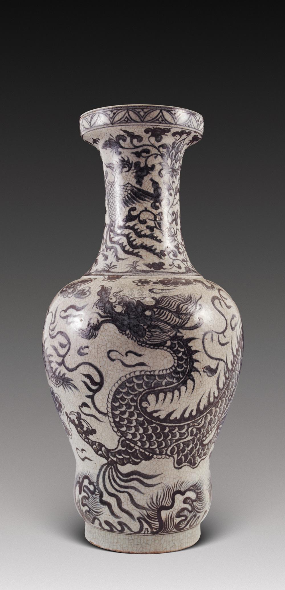 【明早期 青花盘口瓶】拍卖品_图片_价格_鉴赏_明代青花瓷器_雅昌艺术