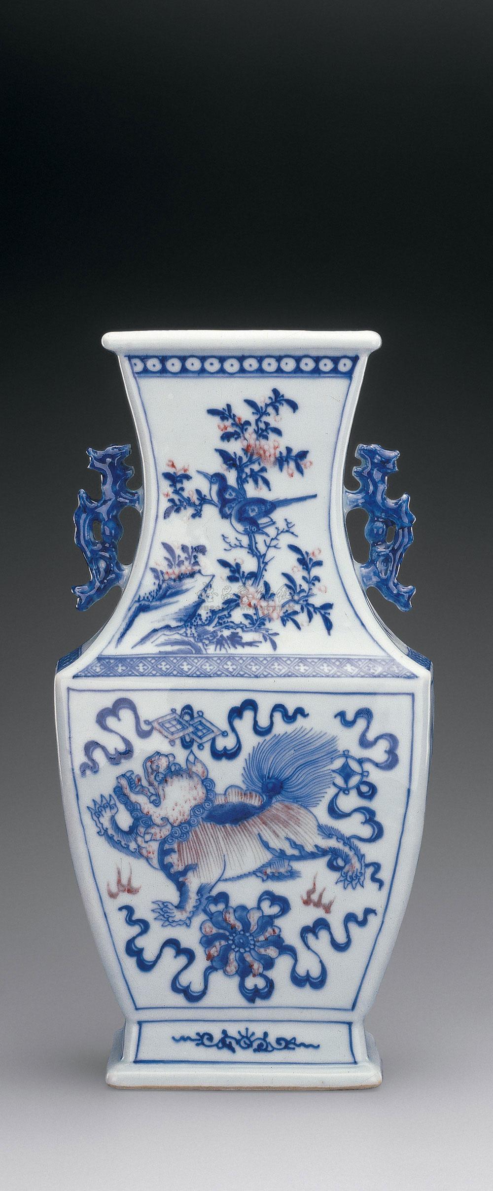 方瓶】拍卖品_图片_价格_鉴赏_清代青花釉里红瓷器_雅昌艺术品拍卖网