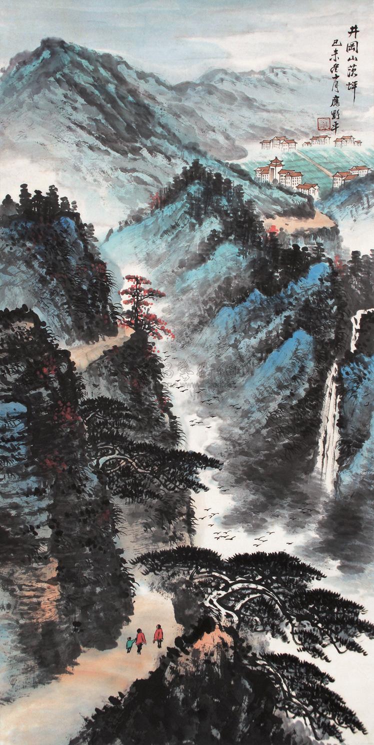 0359 井冈山茨坪 立轴