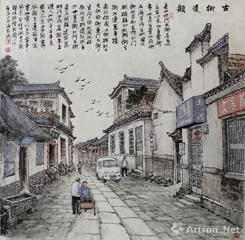来自全国各地及青州本地的画家,作家:马传根,王孔华,夏倚山,孙瑾,鞠