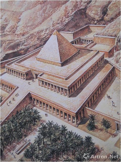 古埃及民居复原图片