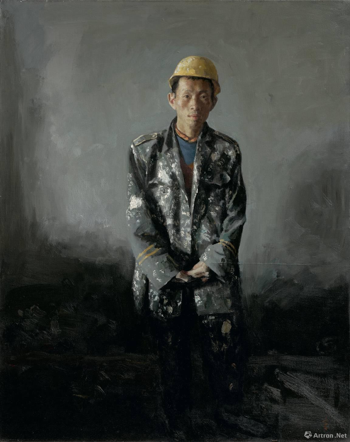 12徐唯辛 打工之九  1991 80×100 油画