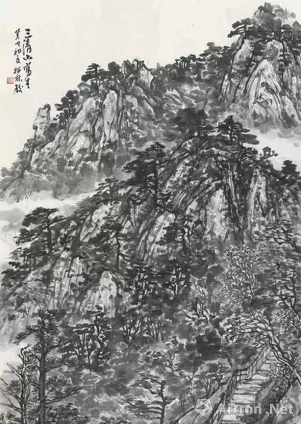 展开 尺寸69×46cm 所属展览 "水墨情缘"柯林胶写生作品展(顺德站)