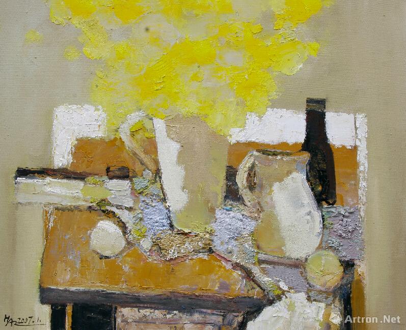 黄阿忠 《静物系列-黄花》