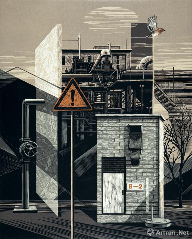 "龙江情浦江缘"黑龙江工业版画作品展