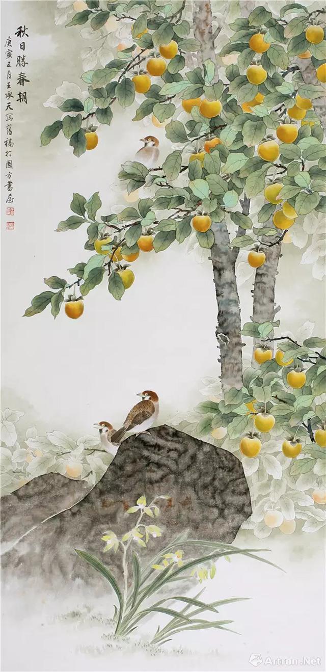 "妙笔凝芳"王承天花鸟画展