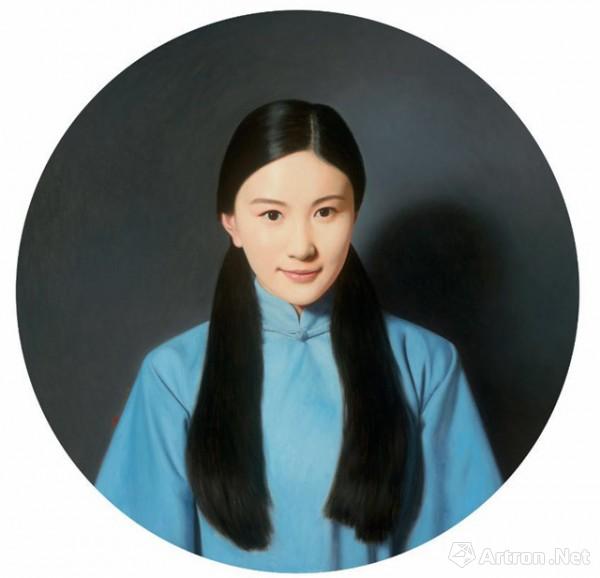 《大民国-清雾》  陈承卫 130x130cm 2016年 布面油画