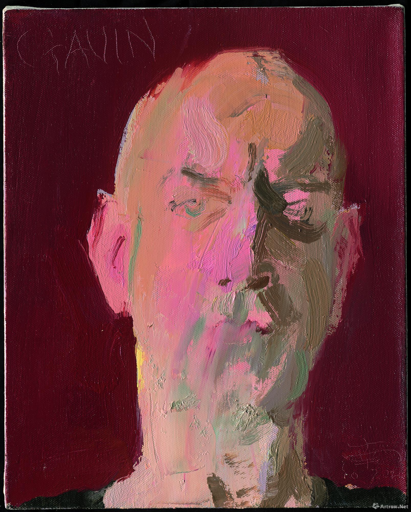 《gav munro·微达人》  童雁汝南 41x33cm 2016年 布面油画