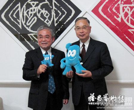 2010上海世博会日本馆师村妙石创新篆刻回报展即将开幕