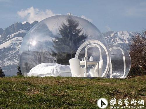 满足浪漫幻想的Bubble Tree泡泡屋