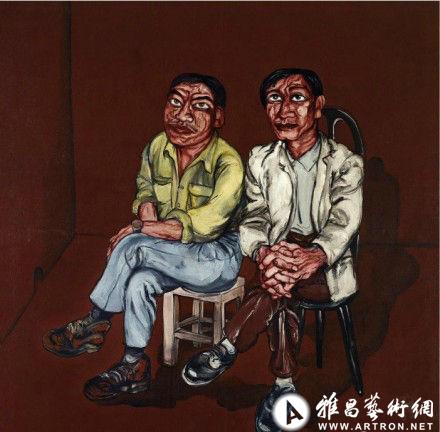 曾梵志《艺术家的朋友们》1400万落槌