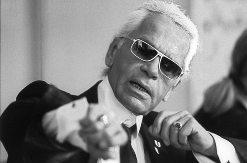 Karl Lagerfeld 活在橱窗里