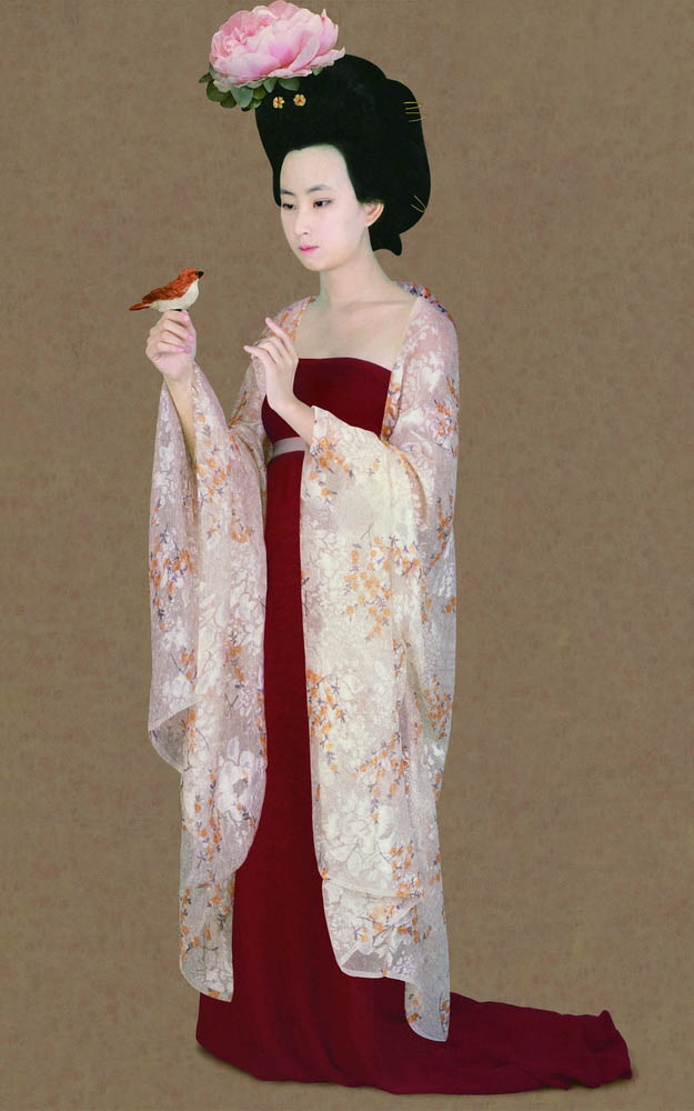 《簪花仕女图》-匡达
