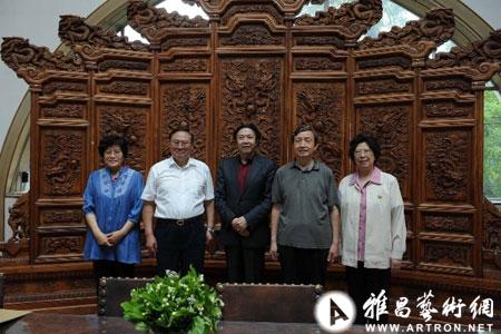 熊光楷 寿瑞莉 展览第二日