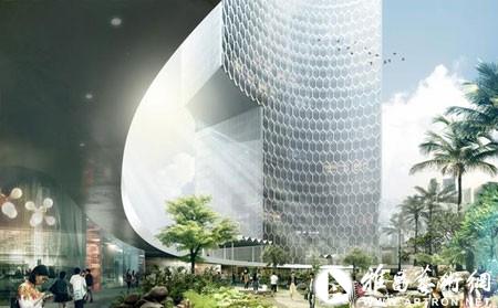 Ole Scheeren设计新加坡的“双人组大厦”