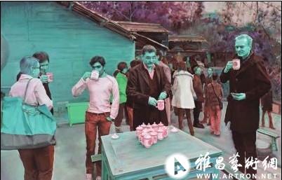 浮华现实的景观再现：庞茂琨创作评述