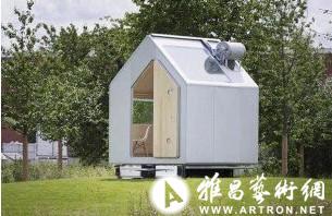 意大利建筑师设计仅6㎡小屋：一室一厨一卫