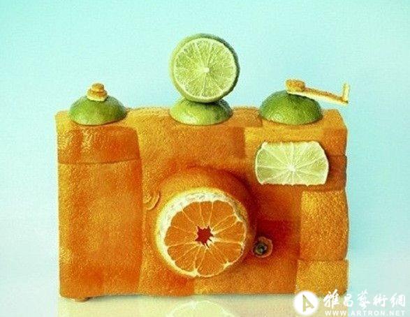 Dan Cretu的果蔬雕塑，创意无处不在