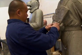 见证——孟德武雕塑作品