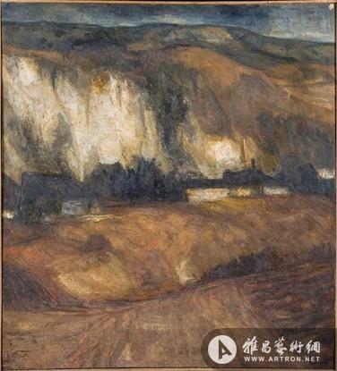 瑞卡都咖鲁坡画作 印象派画风引领风景画新潮流