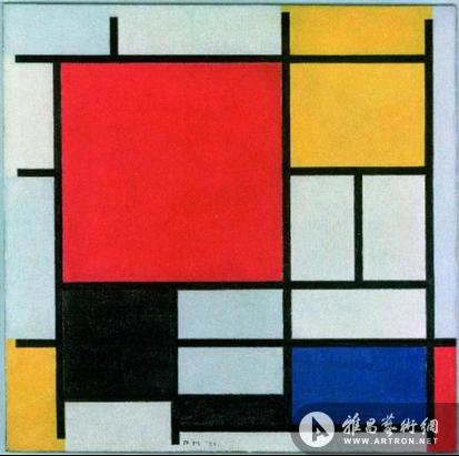 《蒙德里安与色彩》大型展览亮相英国