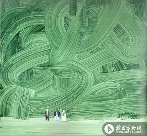 萨奈尔混搭张恩利：东西方艺术家画东西