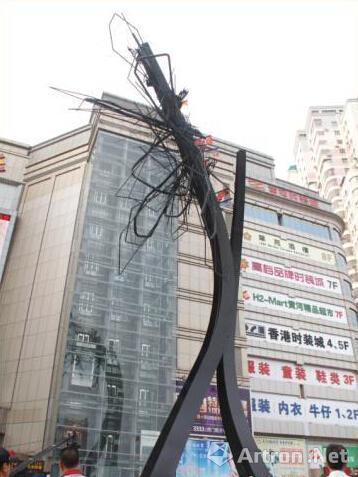 艺术家阿纳·奎兹30米公共艺术作品在东莞落成(图)