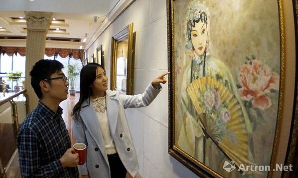 青年女画家米巧铭油画艺术展在京举行